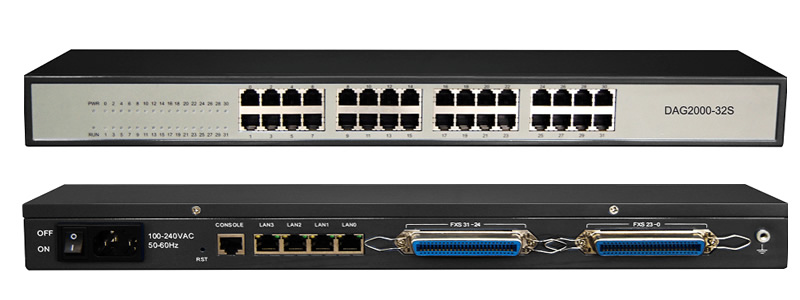 gateway voip 32 fxs dinstar